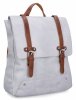 Stylowy Plecak Damski XL Vintage firmy Herisson Jasno Szary